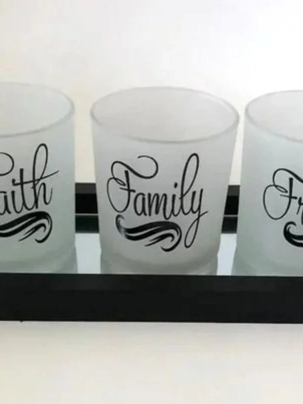 New Bellavilla 4 pc decorative candle garden 3.75